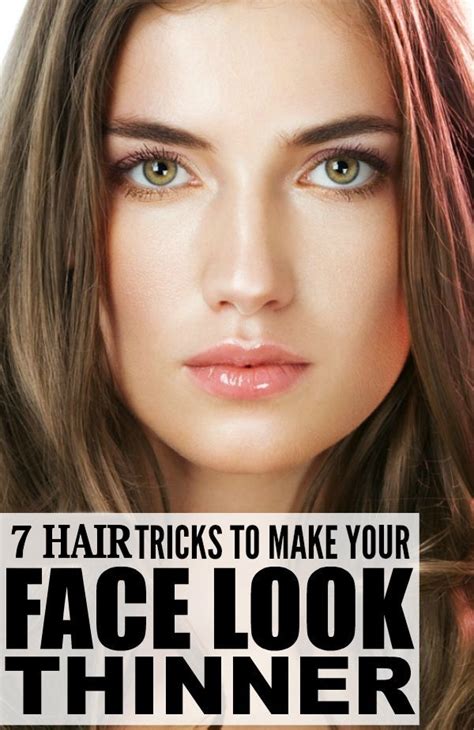 hairstyle to make face look smaller|More.